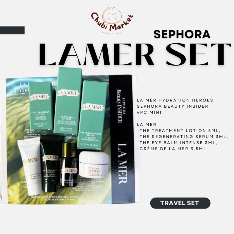 Lamer La Mer Travel Size Set