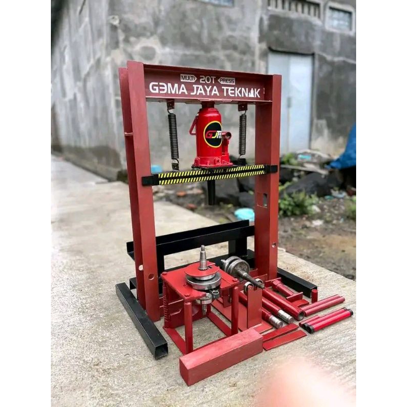 Alat press multifungsi press velg pelek press segitiga press segitiga press bushing press arm press 