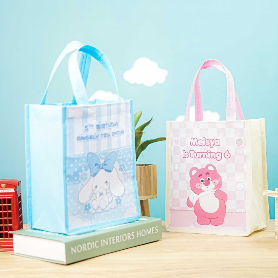 

TERLARIS, (Landscape atau Potrait) Tas Ultah / Tas Ulang Tahun Tas Ultah Souvenir Muat KFC