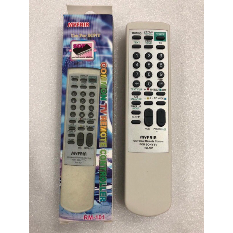 Remote Tv Sony RM -101