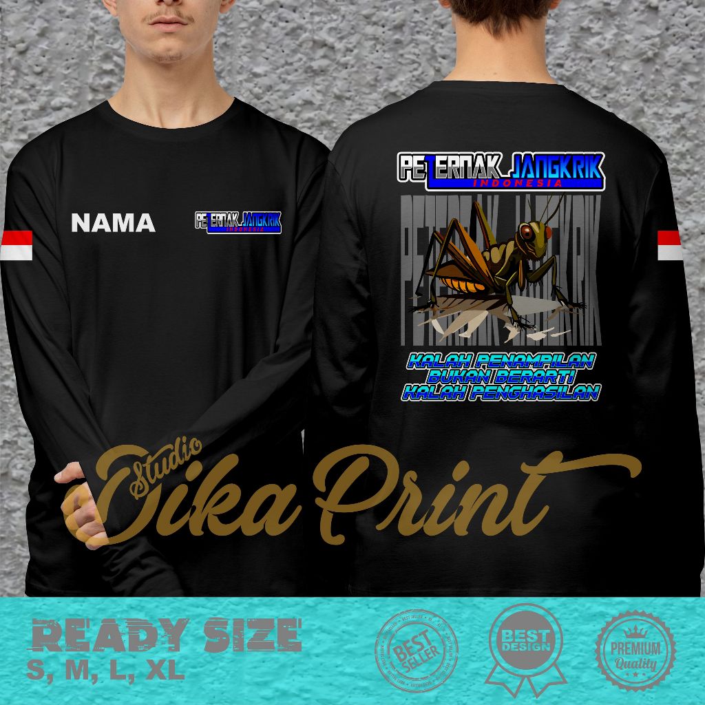 Kaos Peternak Jangkrik Indonesia Volume 1