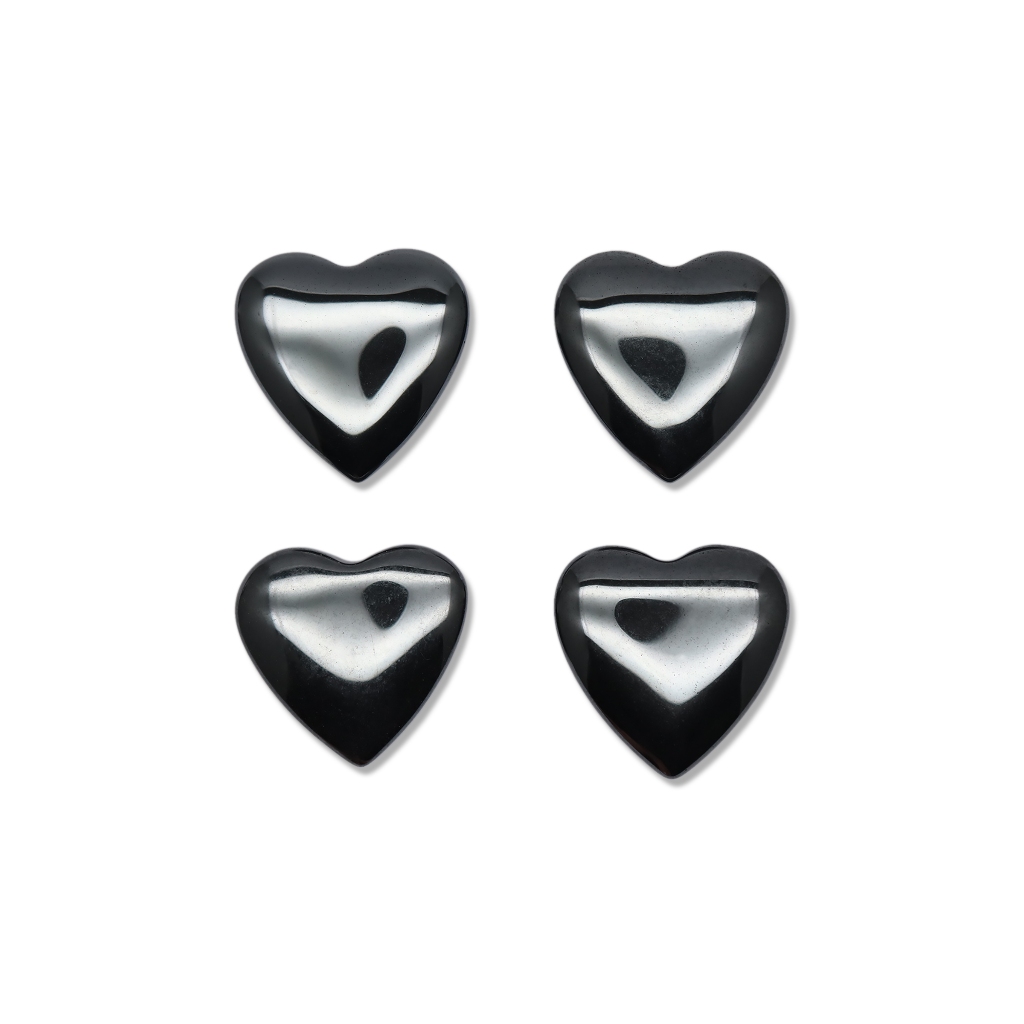 NATURAL HEMATITE HEART SIZE 34mm - 35 mm| BATU HEMATITE | BATU HEMATITE ASLI BENTUK LOVE | PERMATA U