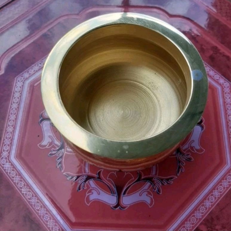 Tempat Dupa Hiolo Kuningan Asli P4