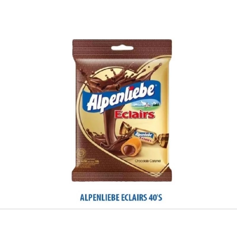 

Alpenliebe Eclairs Zak isi 40 butir