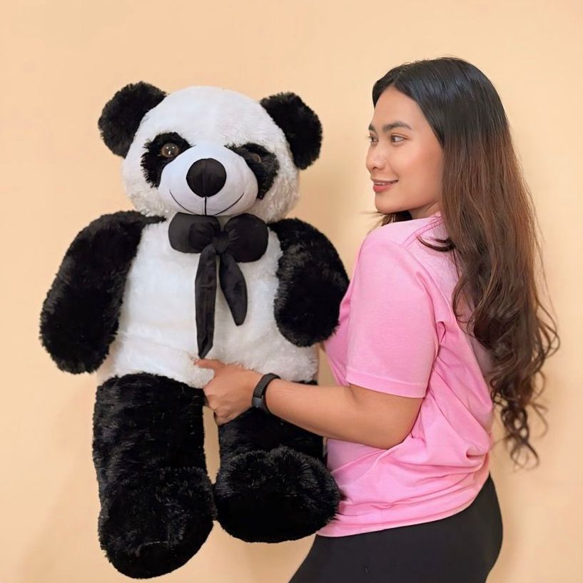 Limited Boneka Panda Jumbo Berdiri 1 Meter Boneka Beruang Panda
