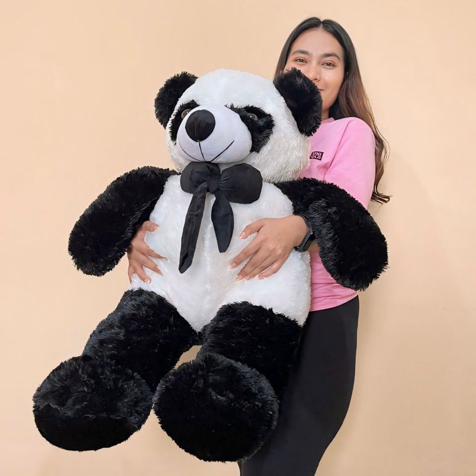 Boneka panda jumbo berdiri 1 meter boneka beruang panda