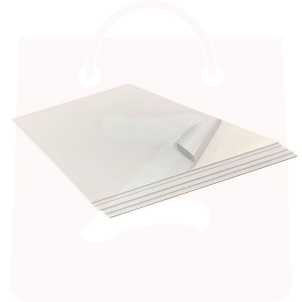 

Stiker Vinyl Putih 20 Lembar A3+ 120 GSM Sticker / Tahan Air / Vinil / Plastik / PVC