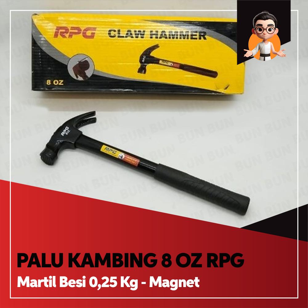 Palu Kambing Besi 8 oz RPG / Martil Besi 0,25 kg