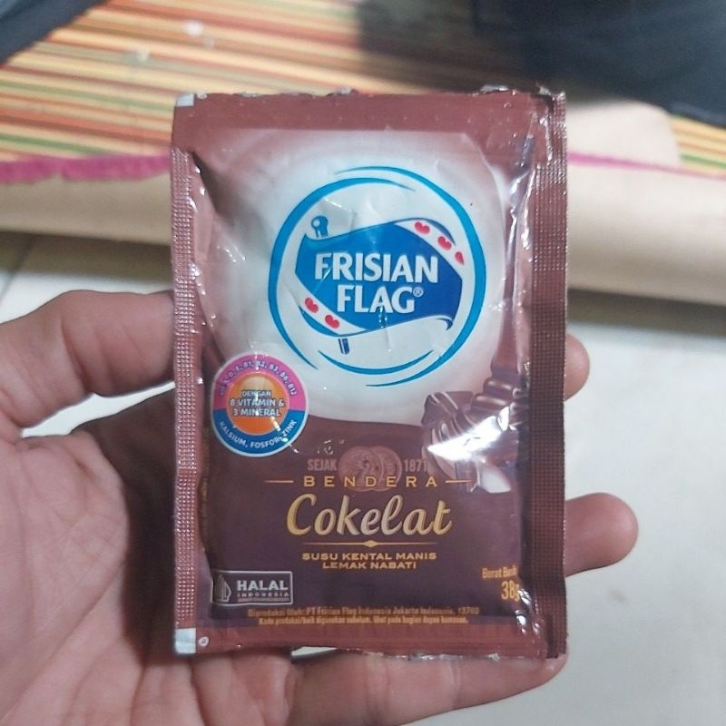 

SUSU KENTAL MANIS BENDERA RASA COKLAT