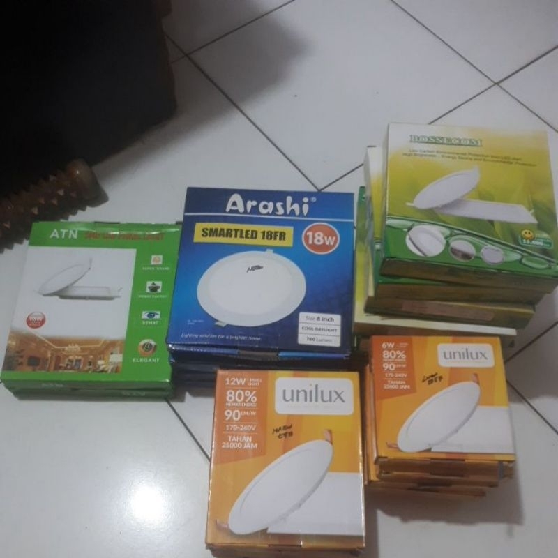SALE CUCI GUDANG LED DOWNLIGHT 18WATT 12 WATT 6WATT