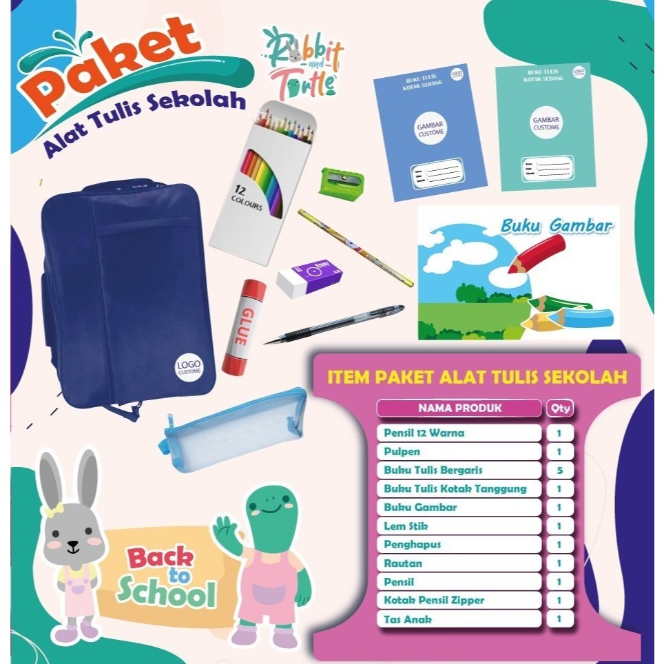 

Paket Alat Tulis Sekolah