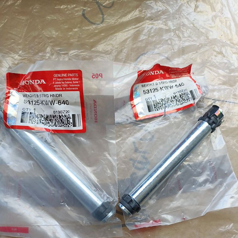 AS JALU STANG KANAN KIRI SEPASANG HONDA REVO BLADE CRF150L SUPRA X125 53125 KWW 640