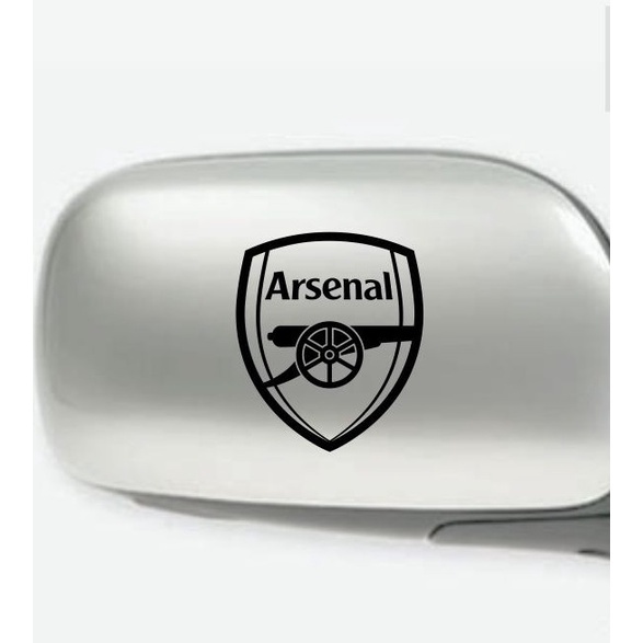 SINDEH GRAPHICA CUTTING STICKER SPION MOBIL ARSENAL KLUB BOLA STIKER MOBIL KEREN