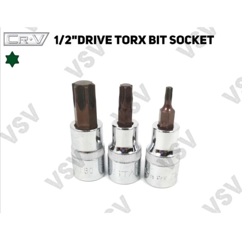 KUNCI SHOCK L BINTANG T20-50 TORX BIT