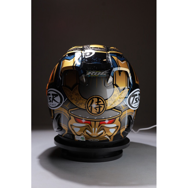 HELM TSR RAM 4 BLACK PEDROSA SAMURAI