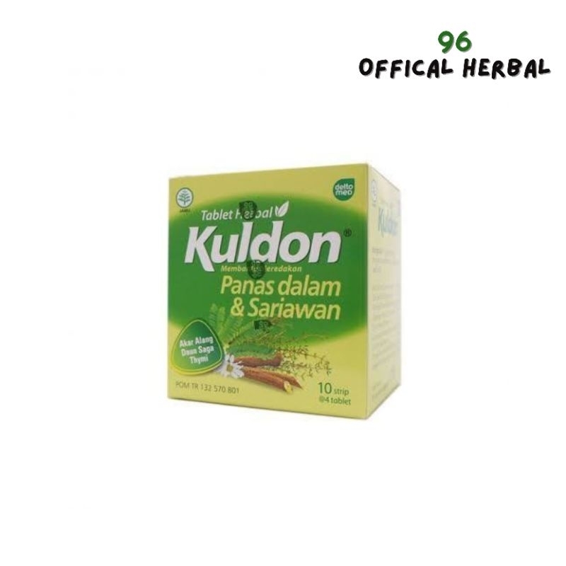 

Kuldon Box Tablet Herbal (10strip @4 tablet)