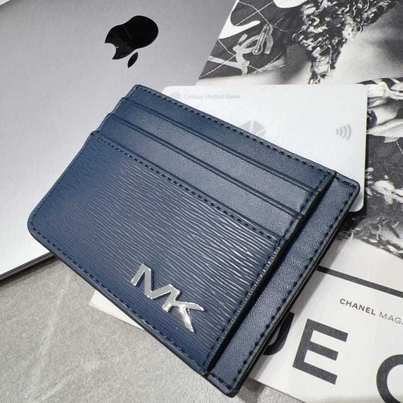 Ready Michael Kors Cooper Slim Card Case Wallet Navy Rp.855.000,-