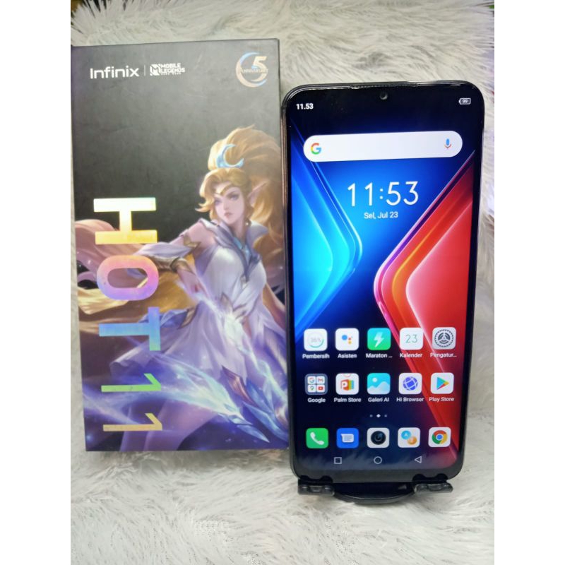 JUAL HP SECOND INFINIX HOT 11 RAM 4/64