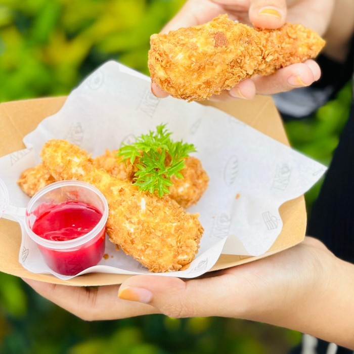 

The Fried Chicken Ice Cream - Es Krim Ayam - Dapur Wieda