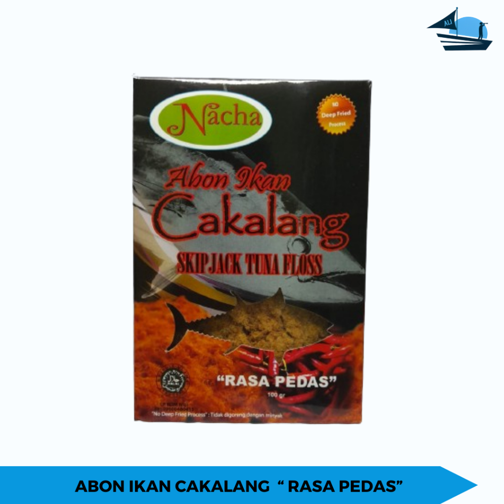 

ABON IKAN CAKALANG "RASA PEDAS" 100 GRAM | ABON SIAP SAJI | ABON ENAK