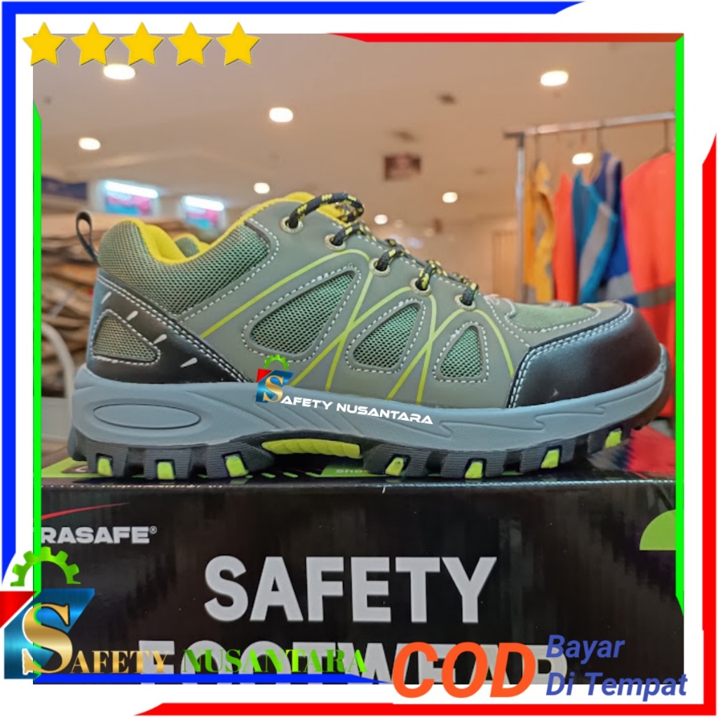 Sepatu Seneakers Safety Xtrasafe Elbrus - Safety Shoes Sporty Ujung Besi