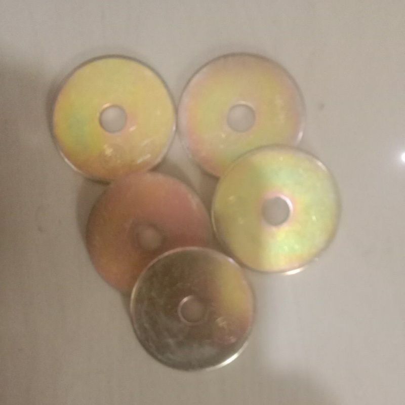 as sambung 1 +ring tebal 10mm 1 + ring tebel 5mm 2