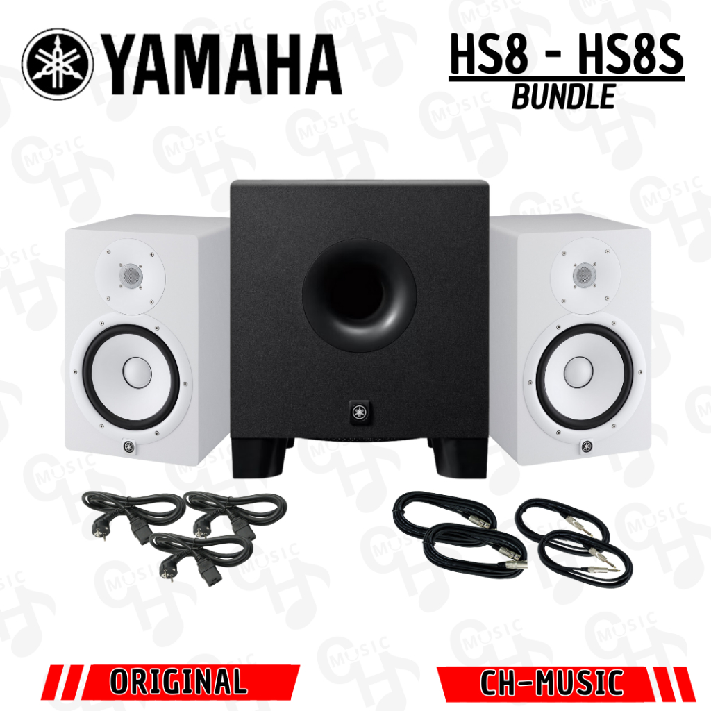 Yamaha Hs8 Bundle Yamaha Hs8s Garansi Resmi