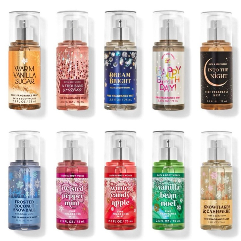 Parfum Bbw body mist travel size