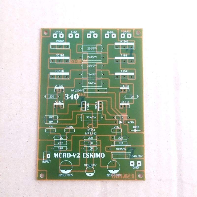 PCB Driver MCRD V2 Sublow ESKIMO