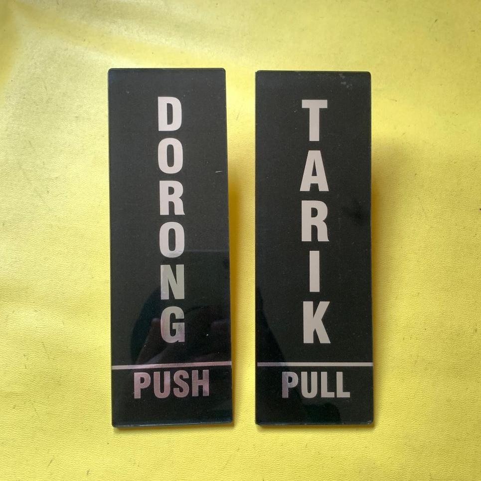 

Akrilik Pintu Tarik Dorong Geser | Akrilik Pintu Ekonomis | Acrylic Dorong Tarik Slide Push Pull