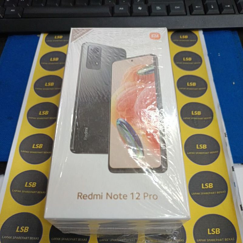 DUS BOX HANDPHONE XIAOMI REDMI NOTE 12 PRO ORIGINAL BEKAS