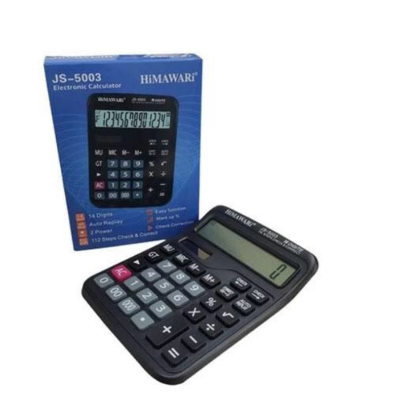 

Kalkulator Himawari JS-5003 14 Digit
