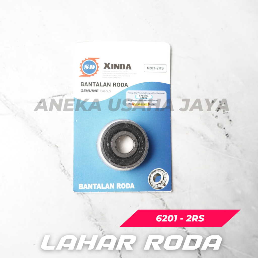 LAHAR RODA B.6201-2RS MERK XINDA ( ISI 10 PCS ) TIDAK JUAL SATUAN