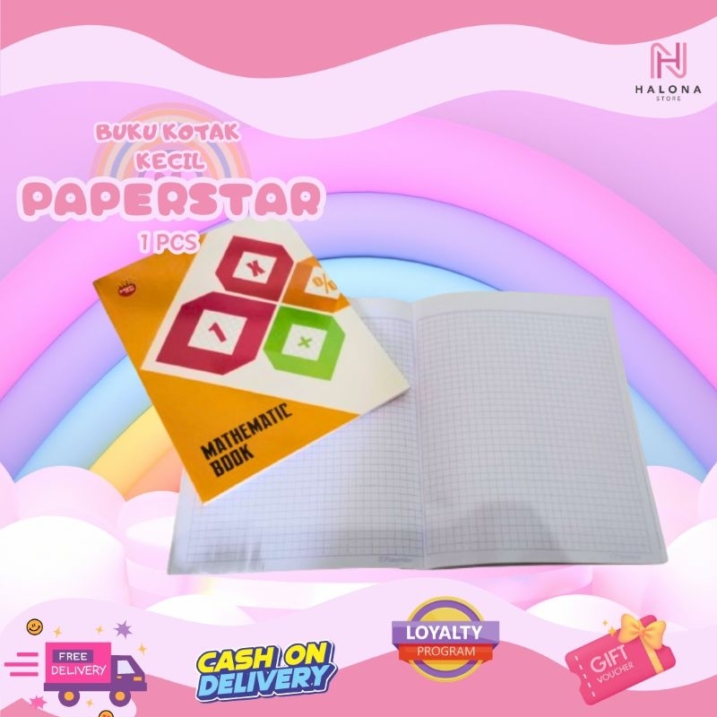 

[1 PCS] Mathematic Book / Buku kotak kecil Paper Star