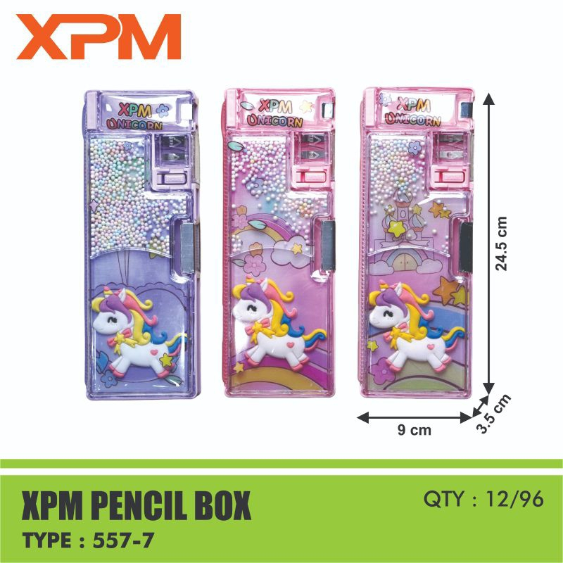 

FYM XPM PENCIL CASE MAGNET TYPE 557-7 KARAKTER UNICORN KUDA PONY