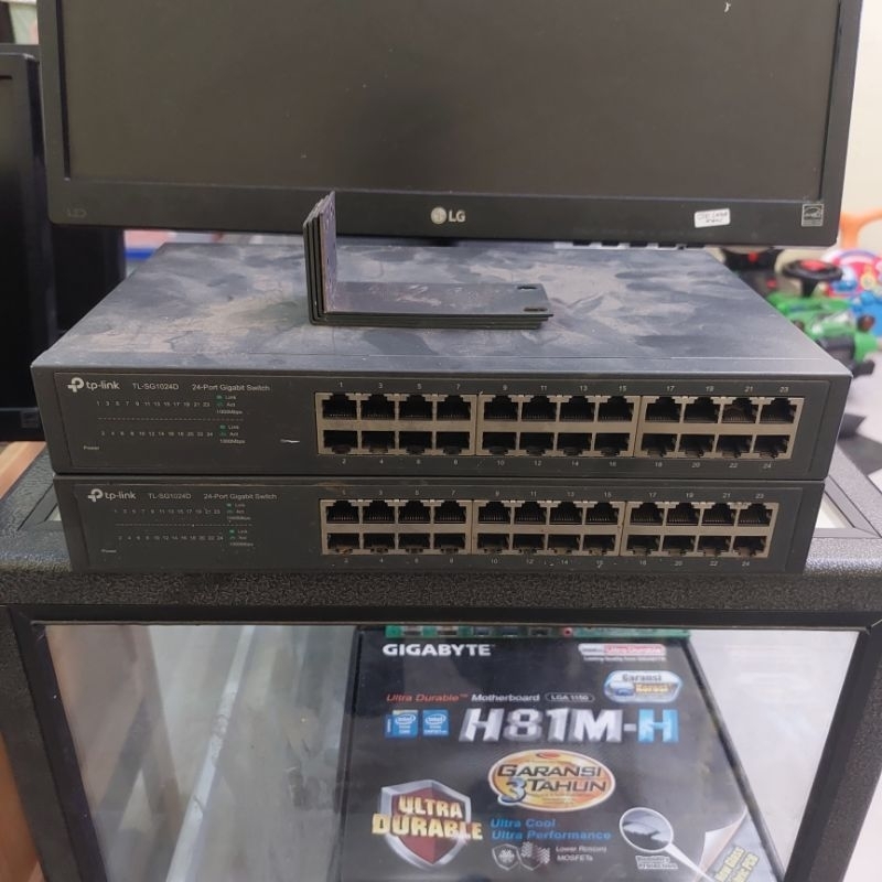 Hub Switch TP-Link 24 Port Gigabit LAN