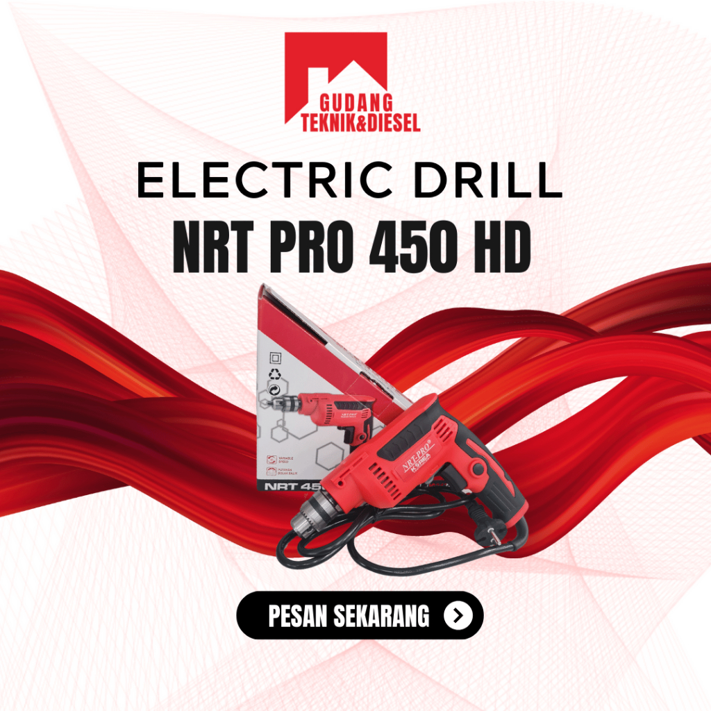 Electric Drill Nrt Pro 450 HD