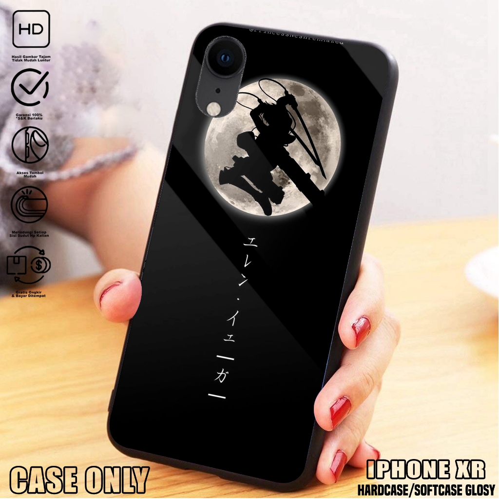 Case IPHONE XR  - Casing IPHONE XR [ AOT ] Silikon IPHONE XR  - Kesing Hp - Casing Hp  - Case Hp - C