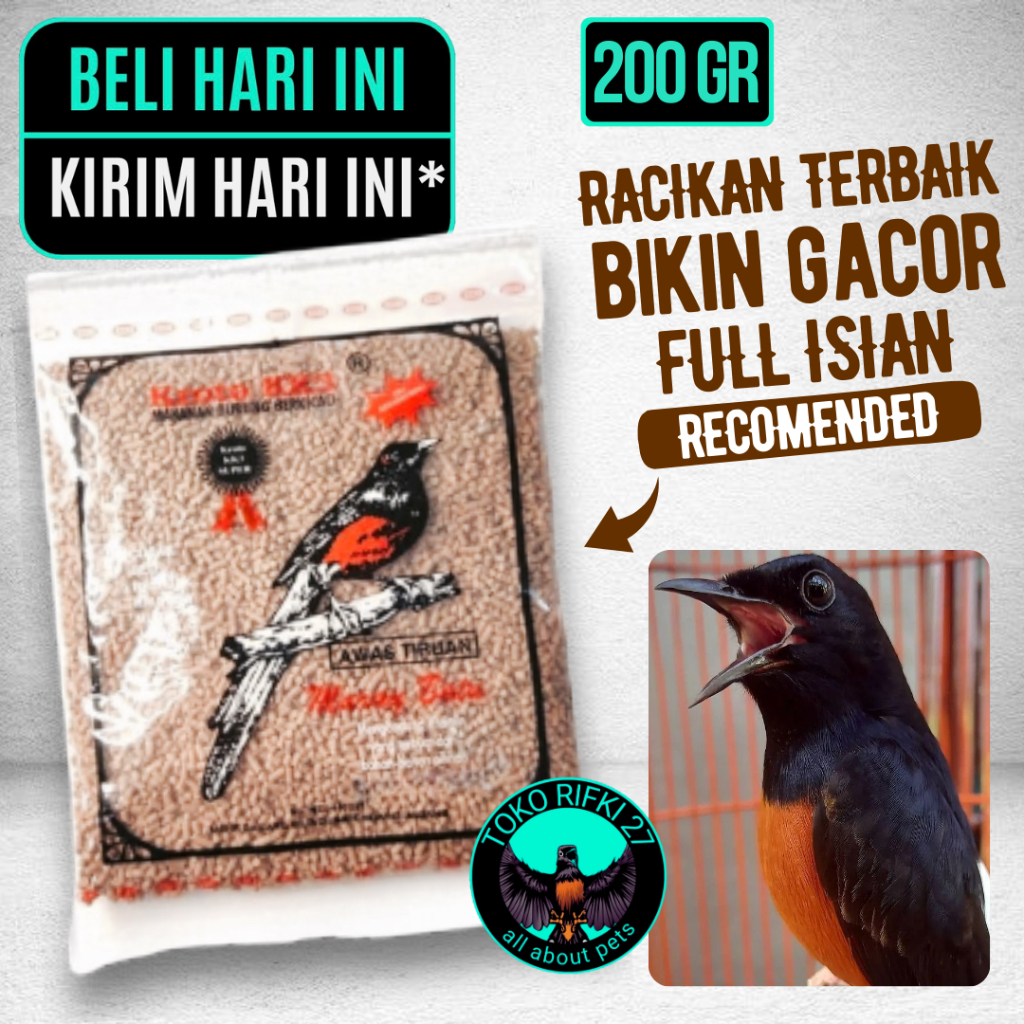 ￼PAKAN BURUNG MURAI ANIS KACER KROTO KK3 MAKANAN BURUNG