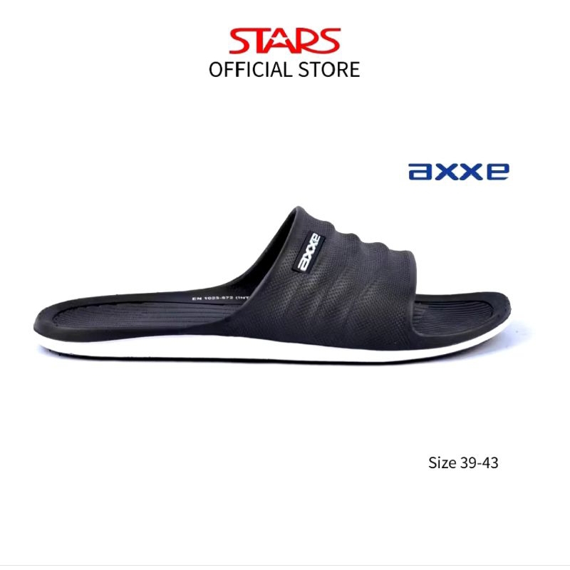 AXXE Sandal  Pria  Thong Inti-21 Hitam Termurah