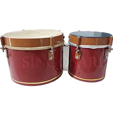 KODE S77B Gendang Paralon PVC Ketipung Tamtam Kulit Mika Kecil mini