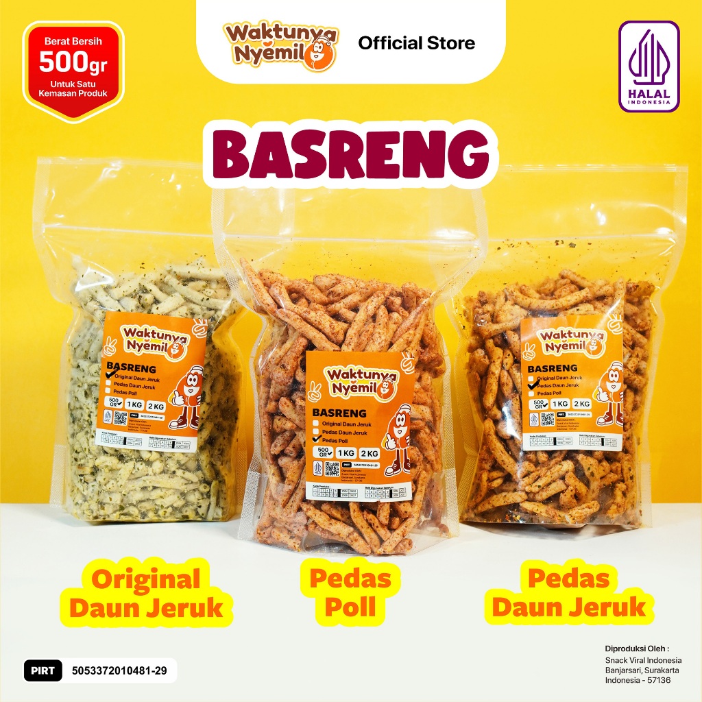 

BASRENG BANTAT 500 GR Food Snack Camilan
