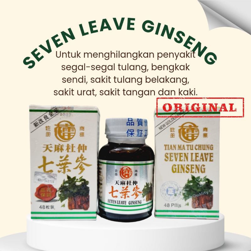 SEVEN LEAVE GINSENG ORIGINAL Botol Keramik