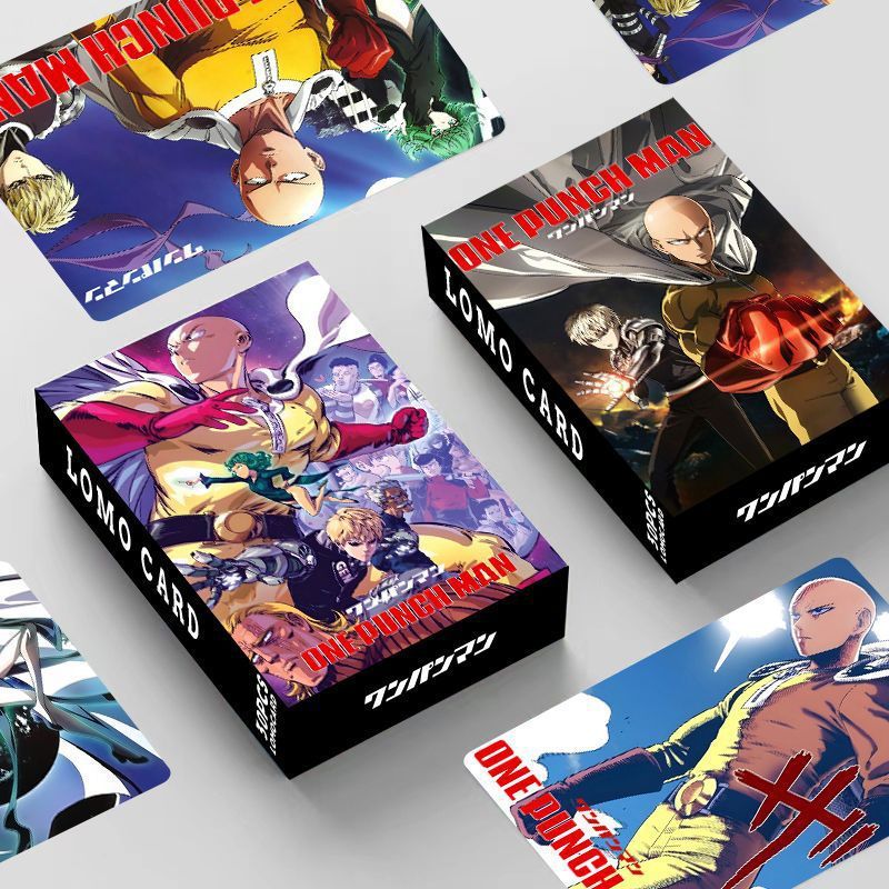 

[ ONE PUNCH MAN ] Lomo card / kartu anime one punch man isi 30 2 sisi