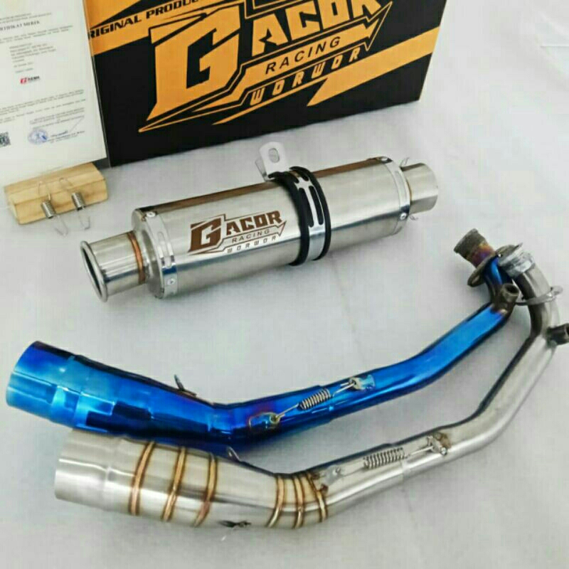 KNALPOT RACING GACOR KUALITAS SUARA NGEBAS PADET NMAX ADV PCX VARIO BEAT GENIO SCOOPY MIO AEROX KNAL