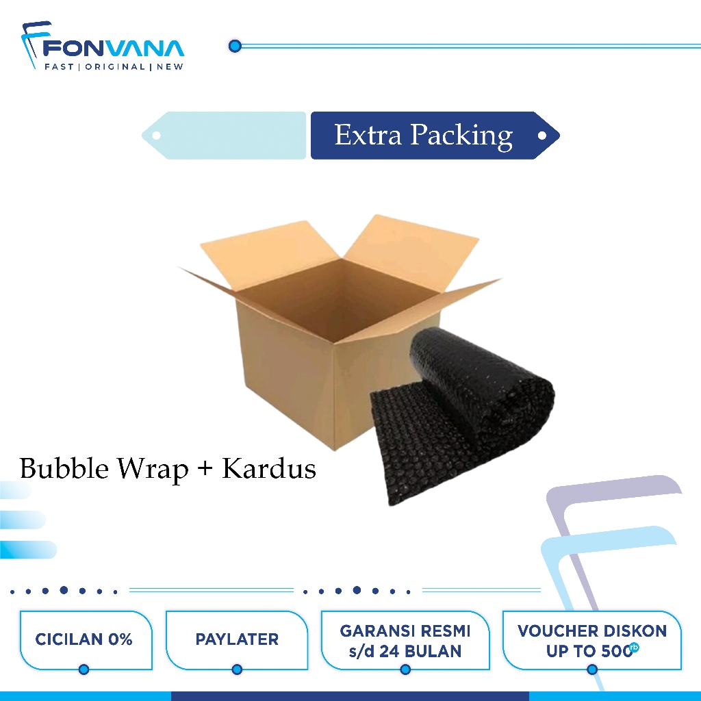 

Tambahan Packing Kardus dan Bubble | Extra Packing Bubble + Kardus | Packing Dus