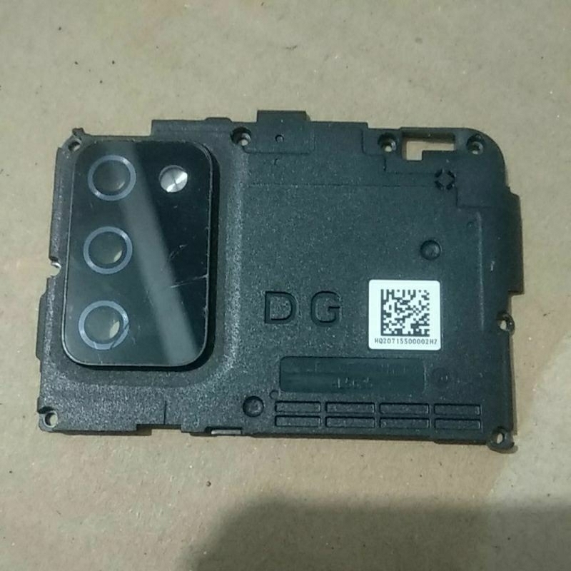 Penutup mesin bekas Samsung a03s, kaca pecah