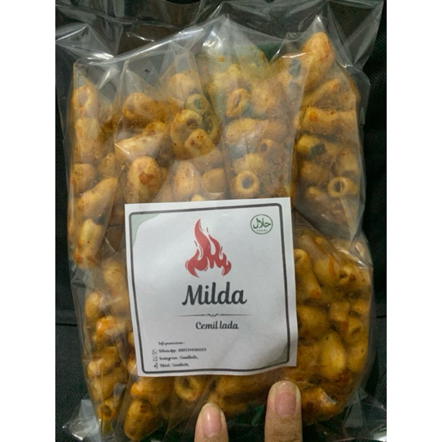 

makaroni bantet isi 25 gr x 10 bungkus pedas daun jeruk