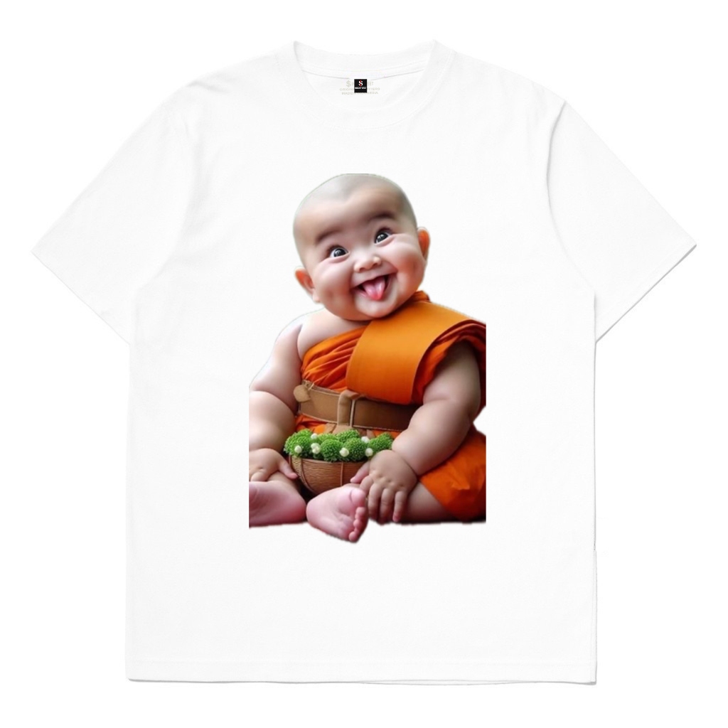 Kaos Pendek Brokoli Bocil Lucu / Kaos Pria / kaos Polos / Promo Kaos Murah