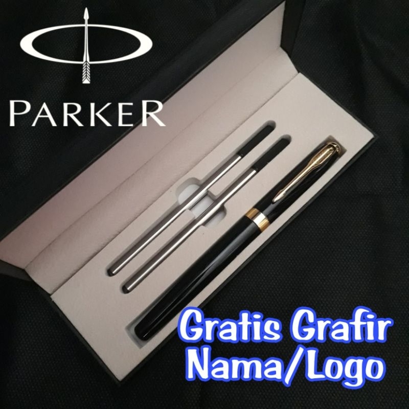 

pulpen mewah rollerball parker sonet exclusive gratis grafir nama